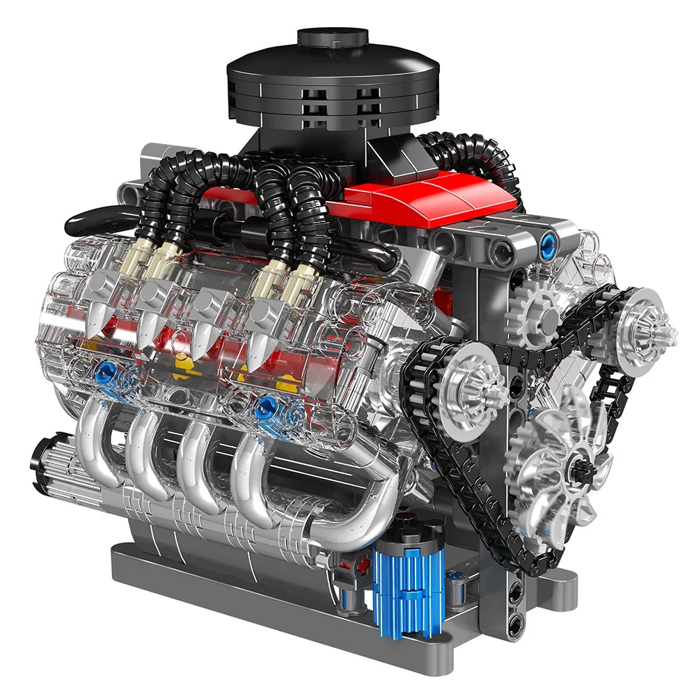 The Bricktune Replica V8 Engine